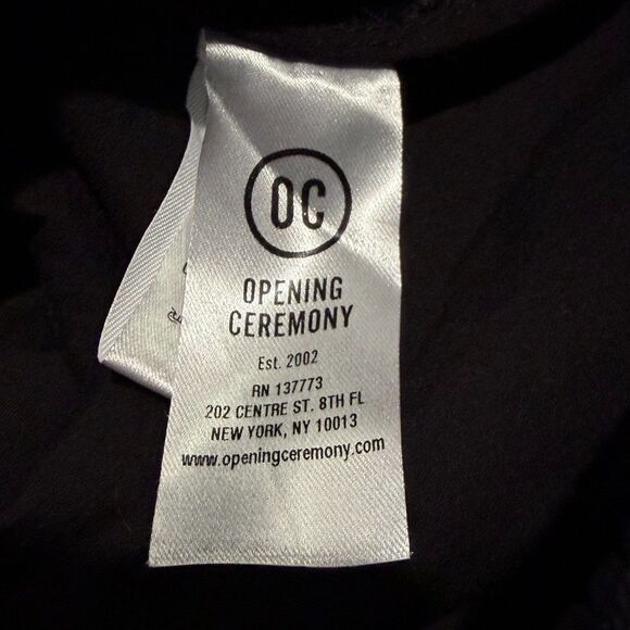 Opening Ceremony Women's XS Anglaise Broderie Lace Bomber Jacket Black - Picture 7 of 8